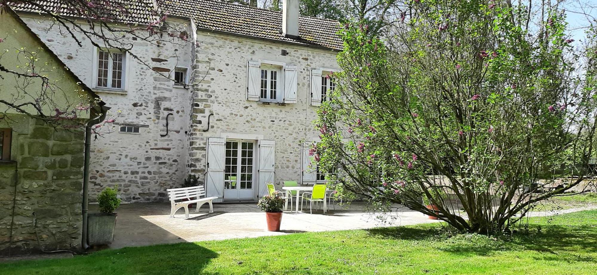 Appartement Gite Du Moulin Du Ponceau à Rubelles Extérieur photo