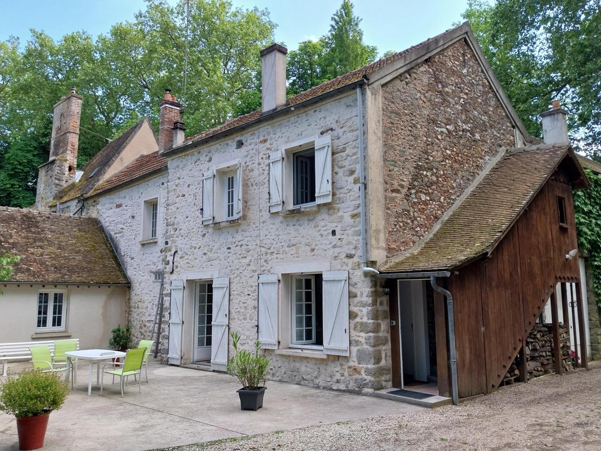 Appartement Gite Du Moulin Du Ponceau à Rubelles Extérieur photo